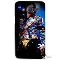 Hot Sale michael jackson Clear Case Cover Coque Shell for Samsung Galaxy J1 J2 J3 J5 J7 2016 2017 Emerge