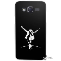 Hot Sale michael jackson Clear Case Cover Coque Shell for Samsung Galaxy J1 J2 J3 J5 J7 2016 2017 Emerge