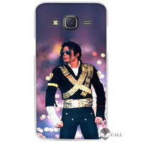 Hot Sale michael jackson Clear Case Cover Coque Shell for Samsung Galaxy J1 J2 J3 J5 J7 2016 2017 Emerge