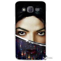 Hot Sale michael jackson Clear Case Cover Coque Shell for Samsung Galaxy J1 J2 J3 J5 J7 2016 2017 Emerge