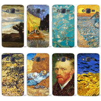 Hot Sale van gogh Clear Case Cover Coque Shell for Samsung Galaxy J1 J2 J3 J5 J7 2016 2017 Emerge