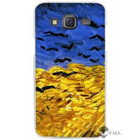 Hot Sale van gogh Clear Case Cover Coque Shell for Samsung Galaxy J1 J2 J3 J5 J7 2016 2017 Emerge