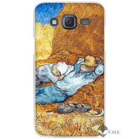 Hot Sale van gogh Clear Case Cover Coque Shell for Samsung Galaxy J1 J2 J3 J5 J7 2016 2017 Emerge