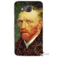 Hot Sale van gogh Clear Case Cover Coque Shell for Samsung Galaxy J1 J2 J3 J5 J7 2016 2017 Emerge