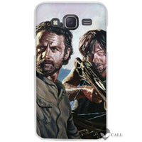 Hot Sale walking dead Clear Case Cover Coque Shell for Samsung Galaxy J1 J2 J3 J5 J7 2016 2017 Emerge