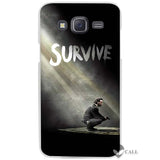 Hot Sale walking dead Clear Case Cover Coque Shell for Samsung Galaxy J1 J2 J3 J5 J7 2016 2017 Emerge