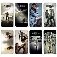 Hot Sale walking dead Clear Case Cover Coque Shell for Samsung Galaxy J1 J2 J3 J5 J7 2016 2017 Emerge