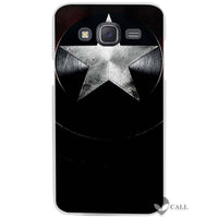 Hot sale Captain America Clear Case Cover Coque Shell for Samsung Galaxy J1 J2 J3 J5 J7 2016 2017 Emerge