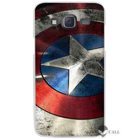 Hot sale Captain America Clear Case Cover Coque Shell for Samsung Galaxy J1 J2 J3 J5 J7 2016 2017 Emerge