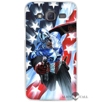 Hot sale Captain America Clear Case Cover Coque Shell for Samsung Galaxy J1 J2 J3 J5 J7 2016 2017 Emerge