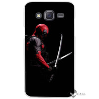 Hot sale Deadpool Clear Case Cover Coque Shell for Samsung Galaxy J1 J2 J3 J5 J7 2016 2017 Emerge