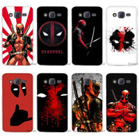 Hot sale Deadpool Clear Case Cover Coque Shell for Samsung Galaxy J1 J2 J3 J5 J7 2016 2017 Emerge