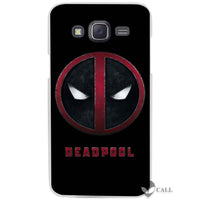 Hot sale Deadpool Clear Case Cover Coque Shell for Samsung Galaxy J1 J2 J3 J5 J7 2016 2017 Emerge