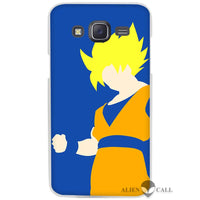 Hot sale Dragon Ball Z Goku Clear Case Cover Coque Shell for Samsung Galaxy J1 J2 J3 J5 J7 2016 2017 Emerge