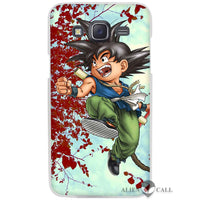 Hot sale Dragon Ball Z Goku Clear Case Cover Coque Shell for Samsung Galaxy J1 J2 J3 J5 J7 2016 2017 Emerge