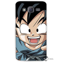 Hot sale Dragon Ball Z Goku Clear Case Cover Coque Shell for Samsung Galaxy J1 J2 J3 J5 J7 2016 2017 Emerge