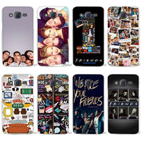 Hot sale Friends Together Clear Case Cover Coque Shell for Samsung Galaxy J1 J2 J3 J5 J7 2016 2017 Emerge