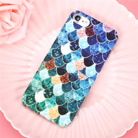 Colorful Mermaid Scales iPhone Case for 7, 8, 6s plus, X, and more