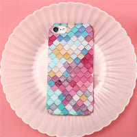 Colorful Mermaid Scales iPhone Case for 7, 8, 6s plus, X, and more