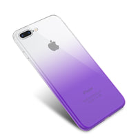 KISSCASE Soft Gradient Silicone Cases For iPhone 6 6s 5 5s se Case For iPhone 6 6s 7 8 Plus Ultra Slim Bumper Phone Back Cover