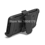 Kickstand Clip Belt TPU PC Hard Case For Samsung Galaxy S8 Active For MOTO G4 G5 Plus Hybrid Stand Cell Phone Skin Cover 100pcs