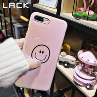 LACK Cartoon Smiley Face Phone Case For iphone X Case For iphone 6 6S 7 8 Plus Fashion Cute Lovers Cover Soft Blu Ray Cases Capa