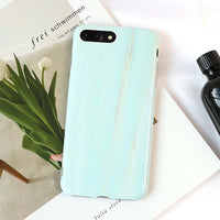 LACK Granite Marble Texture Pattern Phone Cases For iphone 6 Case For iphone 8 7 6S Plus Back Cover Fashion Soft IMD Cases Capa