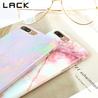 LACK Granite Marble Texture Pattern Phone Cases For iphone 6 Case For iphone 8 7 6S Plus Back Cover Fashion Soft IMD Cases Capa