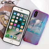 LACK Retro Blu Ray Phone Case For iphone X Case For iphone 6S 6 7 8 Plus Cases Fashion Funny Nordic Abstract Oil Painting Cover