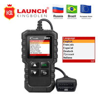 OBD 2 CAR Code Reader Support Full OBDII/EOBD Launch Creader 3001 CR3001 Auto Scanner PK AD310 NL100 ELM327