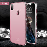 Lovebay Phone Case For Apple iPhone X 8 7 6s Plus 5s SE Bling Diamond Soft Transparent TPU Crystal For iPhone 6 Phone Case Cover