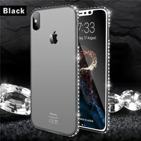 Lovebay Phone Case For Apple iPhone X 8 7 6s Plus 5s SE Bling Diamond Soft Transparent TPU Crystal For iPhone 6 Phone Case Cover