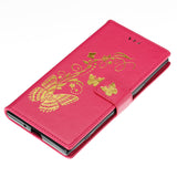 Luxury Embossing Butterfly PU Leather Case for ZTE Z MAX PRO Z981 Z988 Max XL N9560 Flip Wallet Cover Cases For HTC U11 U-1W B00