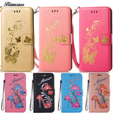 Luxury Embossing Butterfly PU Leather Case for ZTE Z MAX PRO Z981 Z988 Max XL N9560 Flip Wallet Cover Cases For HTC U11 U-1W B00