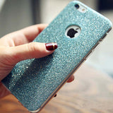 Luxury Glitter Phone Case For Apple iPhone 6 6s 7 Plus 5 5S SE Bling Matte Soft TPU Back Cover Cases For iPhone 6 6s Plus