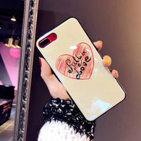 Lzcxi Blu Ray Love Heart Case For iPhone X IMD Print Soft Silicon Back Cover For iPhone 8 7 6 6S Plus Phone Cases Coque