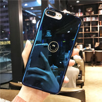 Lzcxi Blu Ray Love Heart Case For iPhone X IMD Print Soft Silicon Back Cover For iPhone 8 7 6 6S Plus Phone Cases Coque