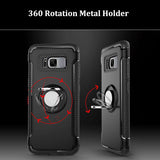 MAKAVO For Samsung Galaxy S9 Plus Case Car Magnetic Shockproof Cover For Galaxy S8 Plus S8Plus S7 Edge Note 8 Note8 Phone Case