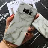 Marble Case For Samsung Galaxy s8 Plus Note 8 Phone Cases Luxury Plastic Thin Hard Coque Cover For Samsung Galaxy s7 Edge Fundas