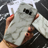 Marble Case For Samsung Galaxy s8 Plus Note 8 Phone Cases Luxury Plastic Thin Hard Coque Cover For Samsung Galaxy s7 Edge Fundas