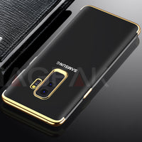 NAGFAK Luxury Phone Case For Samsung Galaxy S9 S8 Plus S7 Edge Note8 Cover Plating Silicone for Samsung S9 S8 S7 Phone Bag Cases