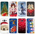New Arrival Fashion Christmas New Year Gifts Christmas Tree Clear Case Cover Coque Shell for Samsung Galaxy J1 J2 J3 J5 J7 2016