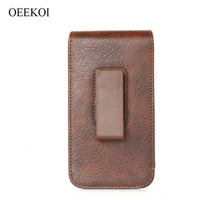 OEEKOI Rhino Pattern Belt Clip Holster Pouch Case for BLU Studio View/Vivo XL3 Plus/R2 Plus/Life One X3/Vivo 8L/Vivo 8