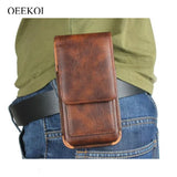 OEEKOI Rhino Pattern Belt Clip Holster Pouch Case for BLU Studio View/Vivo XL3 Plus/R2 Plus/Life One X3/Vivo 8L/Vivo 8