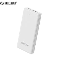 ORICO 3 USB Power Bank External Battery 20000mAh Portable Mobile Backup Bank Charger for Android iPhones