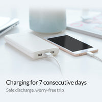 ORICO 3 USB Power Bank External Battery 20000mAh Portable Mobile Backup Bank Charger for Android iPhones