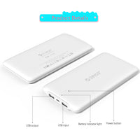 ORICO D10000 Power Bank 10000mAh Scharge Polymer Power Bank External Battery For samsung xiaomi huawei &amp; Tablets