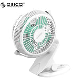 ORICO USB Fan Mini Electrical Fan With Key Switch Angle Adjustable USB Fan All-round Rotation For Laptops Desktop Power Bank