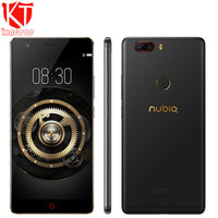 Original ZTE Nubia Z17 Borderless Mobile Phone 6/8GB RAM 64/128GB ROM Snapdragon 835 Octa Core 5.5" 23MP Android 7.1 Cell Phone