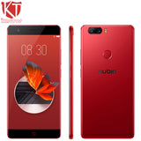 Original ZTE Nubia Z17 Borderless Mobile Phone 6/8GB RAM 64/128GB ROM Snapdragon 835 Octa Core 5.5" 23MP Android 7.1 Cell Phone